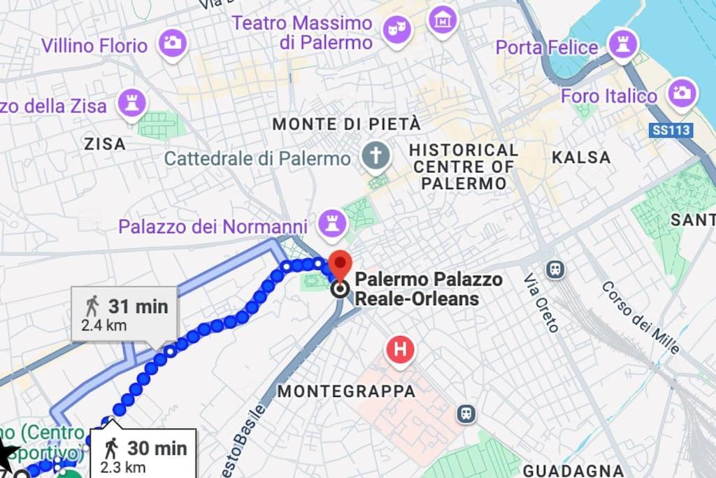 Апартаменти Dolce Sicily A 2Km Dal Centro Палермо Екстер'єр фото